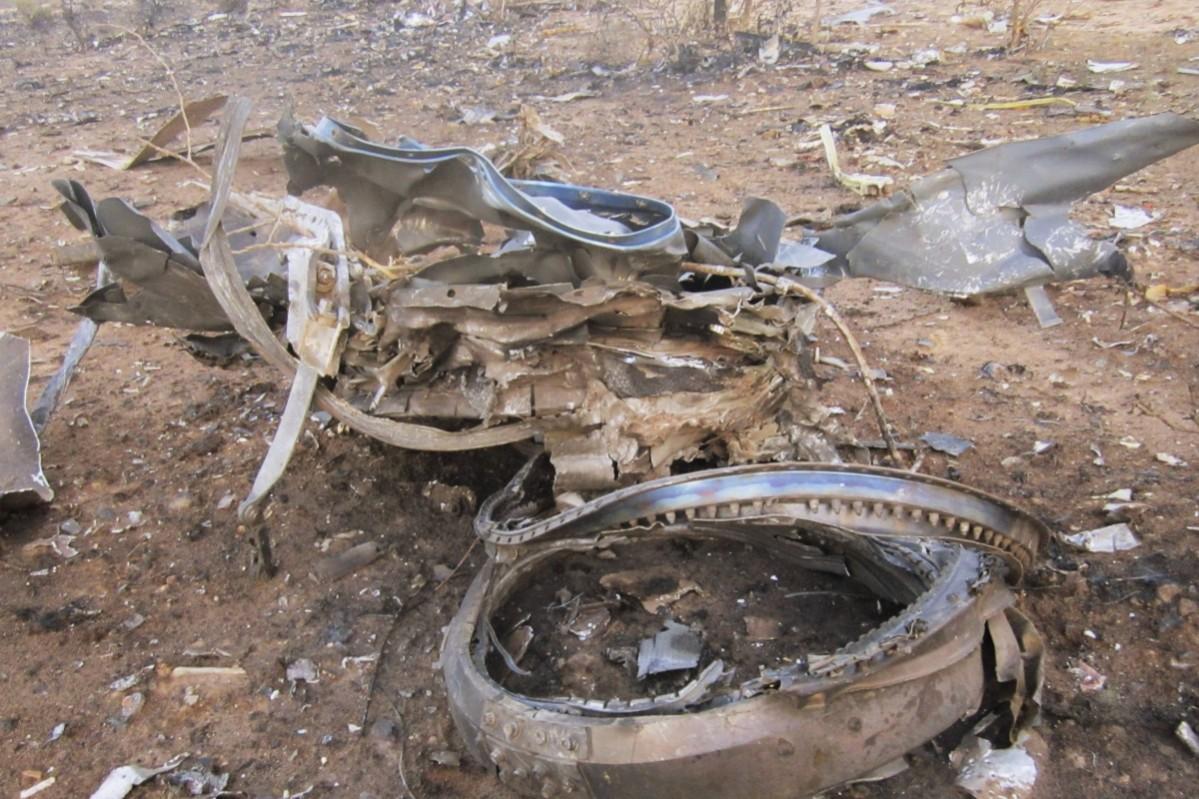 Debris of Air Algerie in Mali Air Algerie Crash