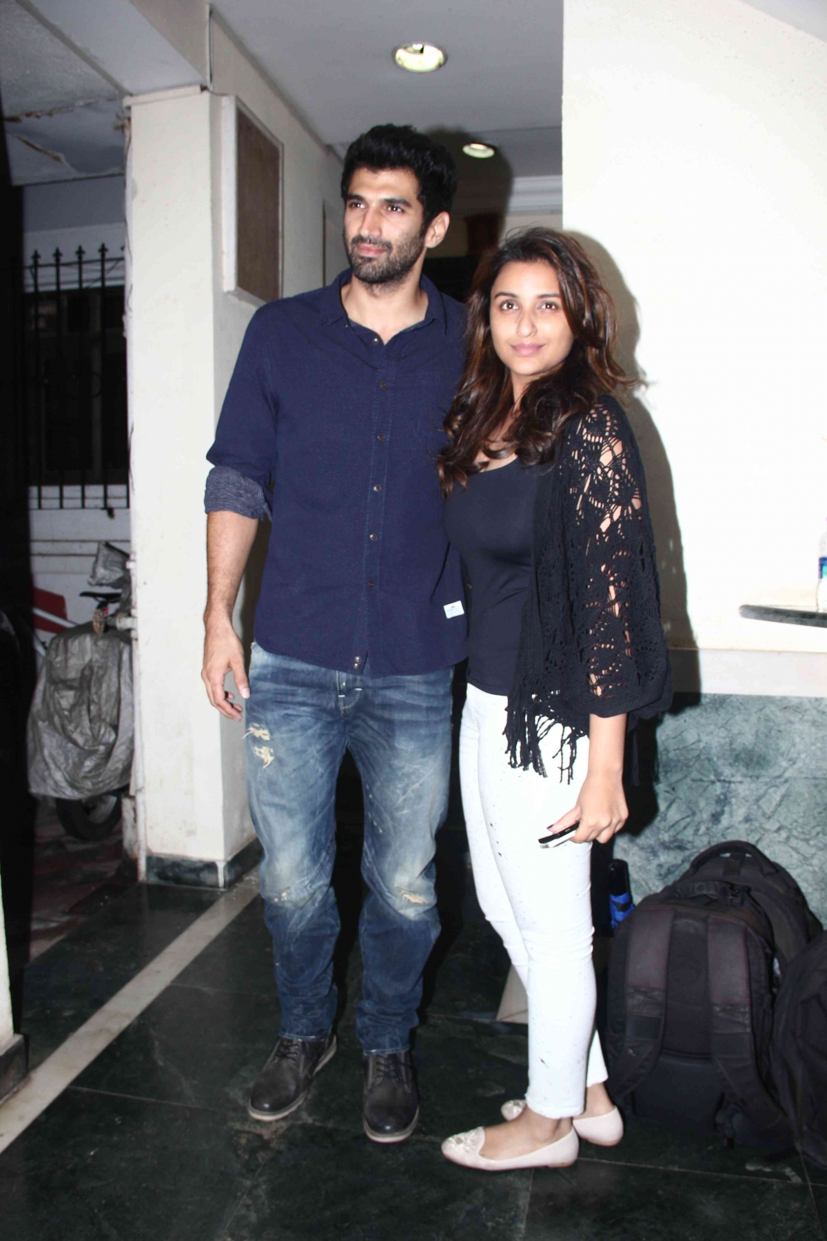 Parineeti Chopra with her Parineeti Chopra with her