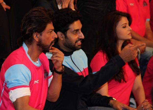 SRK, Abhishek and Aishwarya Rai SRK, Abhishek and Aishwarya Rai