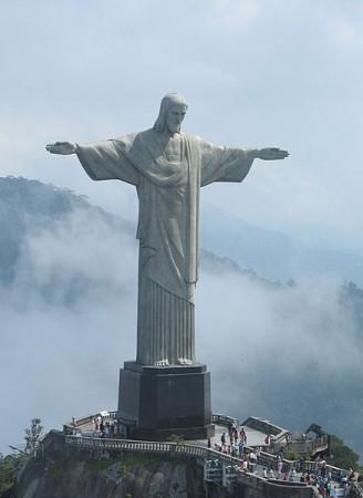 The statue of Christ the Redeemer, Rio Rio
