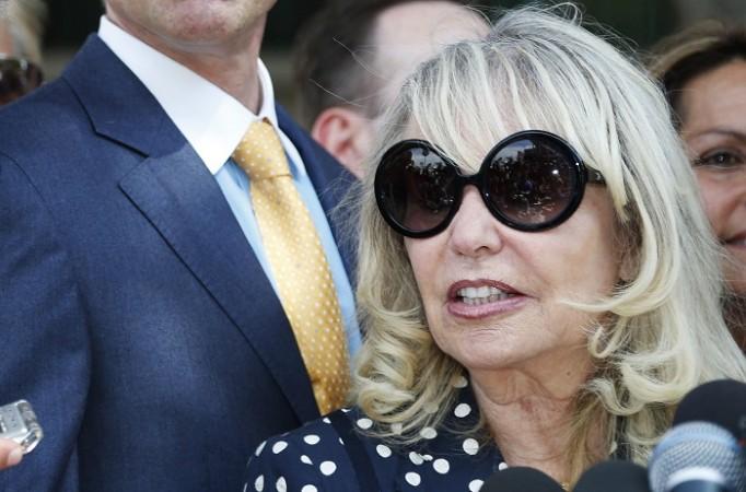 Shelly Sterling speaks at a news conference in Los Angeles. Shelly Sterling
