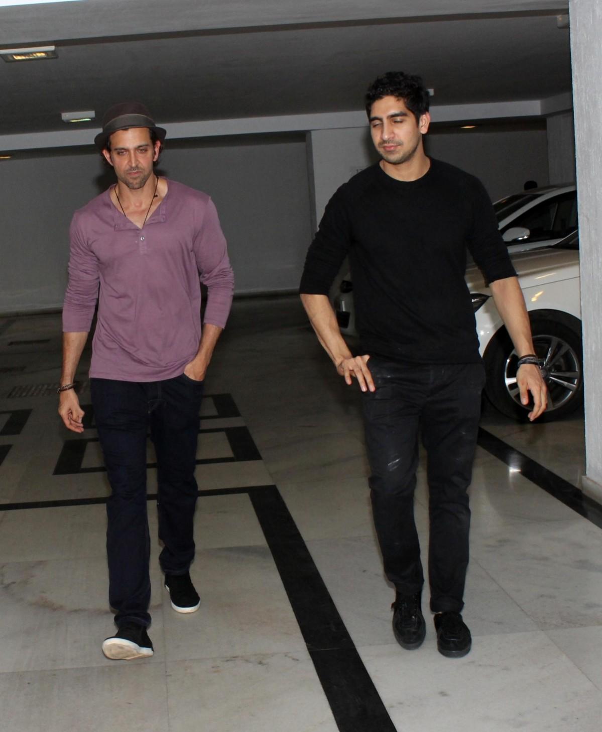 Hrithik Roshan and Ayan Mukherjee Hrithik Roshan and Ayan Mukherjee