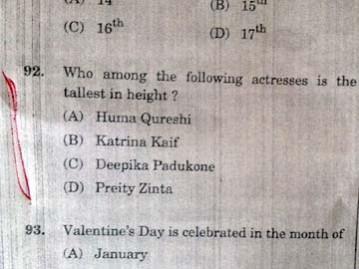Question paper Question paper