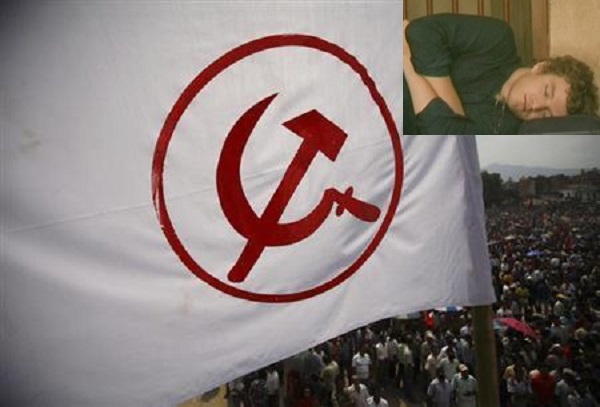A Swiss national (inset) has been arrested by the Indian police on charges of having links with the Maoists.