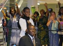 A Sudanese woman, Meriam Ibrahim who refused to renounce her Christian faith and was sentenced to death, has arrived in the United States.