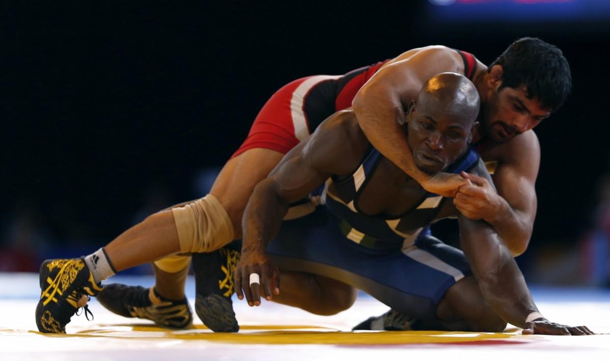 Olympic medallist Sushil Kumar showed he still is a force to reckon with after winning the gold in just under two minutes. Sushil Kumar