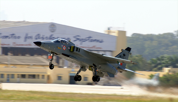 An Indian Air Force fighter aircraft on a routine flying training mission crashed near Bhuj in Kutch district of Gujarat on Friday.