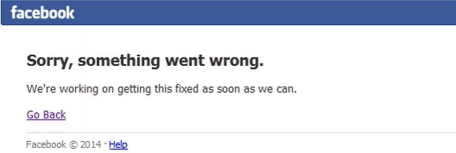 Facebook Down Facebook Down