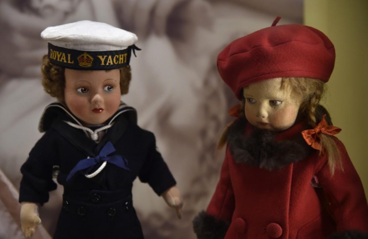 Dolls belonging to Queen Elizabeth from her childhood. Reuters Queen Elizabeth