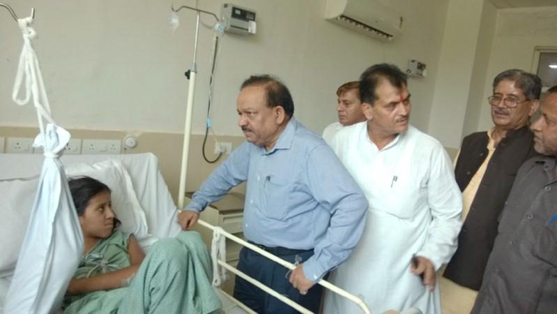 Harsh Vardhan in AIIMS Rishikesh