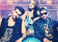 Sonakshi SInha, Arjun Kapoor and 'Amplifier' singer Imran Khan shoot for 'Tevar'