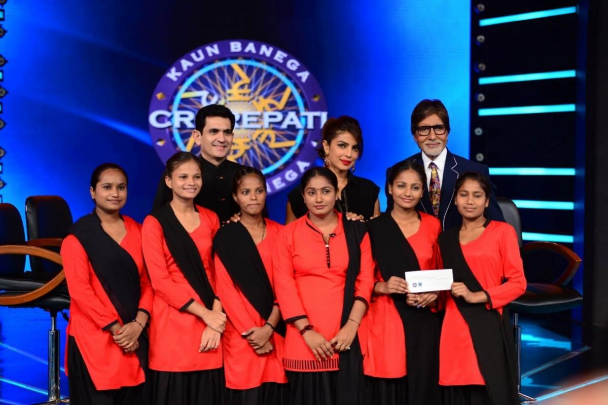 Priyanka Chopra on Amitabh Bachchan's Kaun Banega Crorepati 8 Priyanka Chopra on Amitabh Bachchan's Kaun Banega Crorepati 8