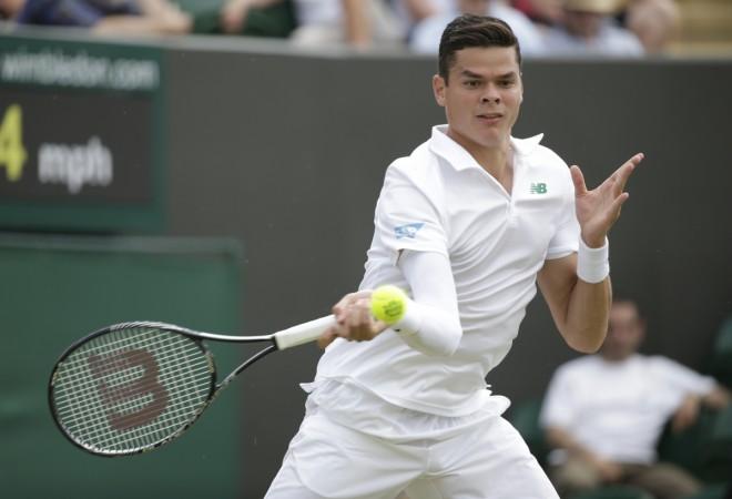 Milos Raonic of Canada Milos Raonic