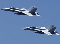 US F-18 fighter jets