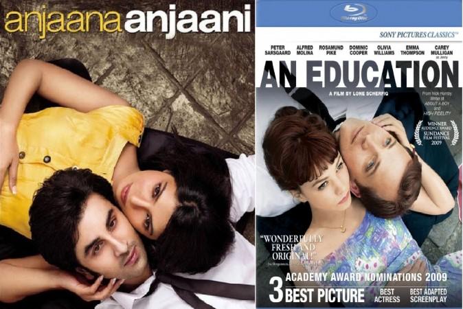 Anjaana Anjaani - An Education Copycat Bollywood movie posters