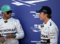 Lewis Hamilton and Nico Rosberg
