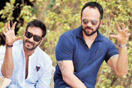 Ajay Devgn and Rohit Shetty