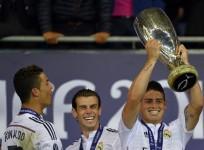 Cristiano Ronaldo Gareth Bale James Rodriguez Real Madrid
