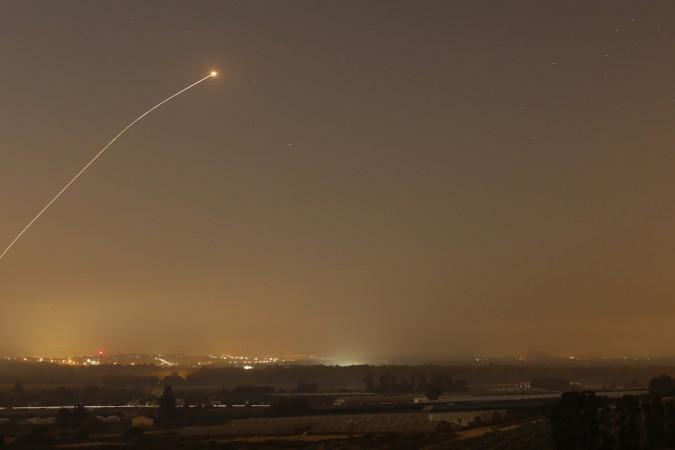An interception by the Iron Dome anti-missile system is seen as rockets are launched from Gaza towards Israel before a 72-hour ceasefire was due to expire August 13, 2014. An interception by the Iron Dome anti-missile system is seen as rockets are launched from Gaza towards Israel before a 72-hour ceasefire was due to expire August 13, 2014.