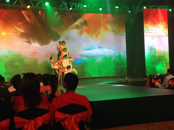 The Fictitious Group performs at the event New Happy New Year Trailer Launch