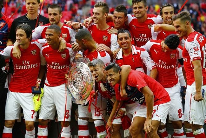 Arsenal will hope the Community Shield title is a sign of things to come for this season Arsenal Community Shield