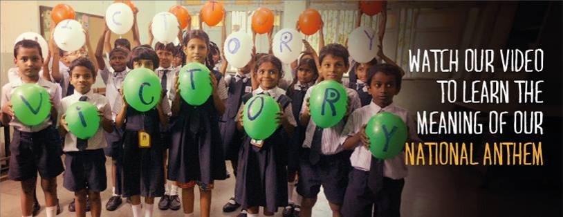 Akanksha Foundation Kids teach meaning of National Anthem Akanksha Foundation Kids teach meaning of National Anthem