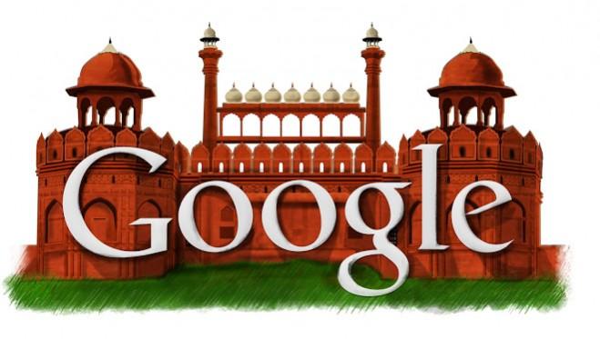 Google doodle of Independence Day 2011 Google Doodle of Independence Day 2011