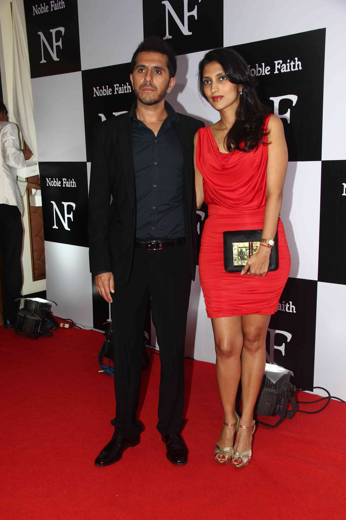 Ritesh Sidhwani with Wife