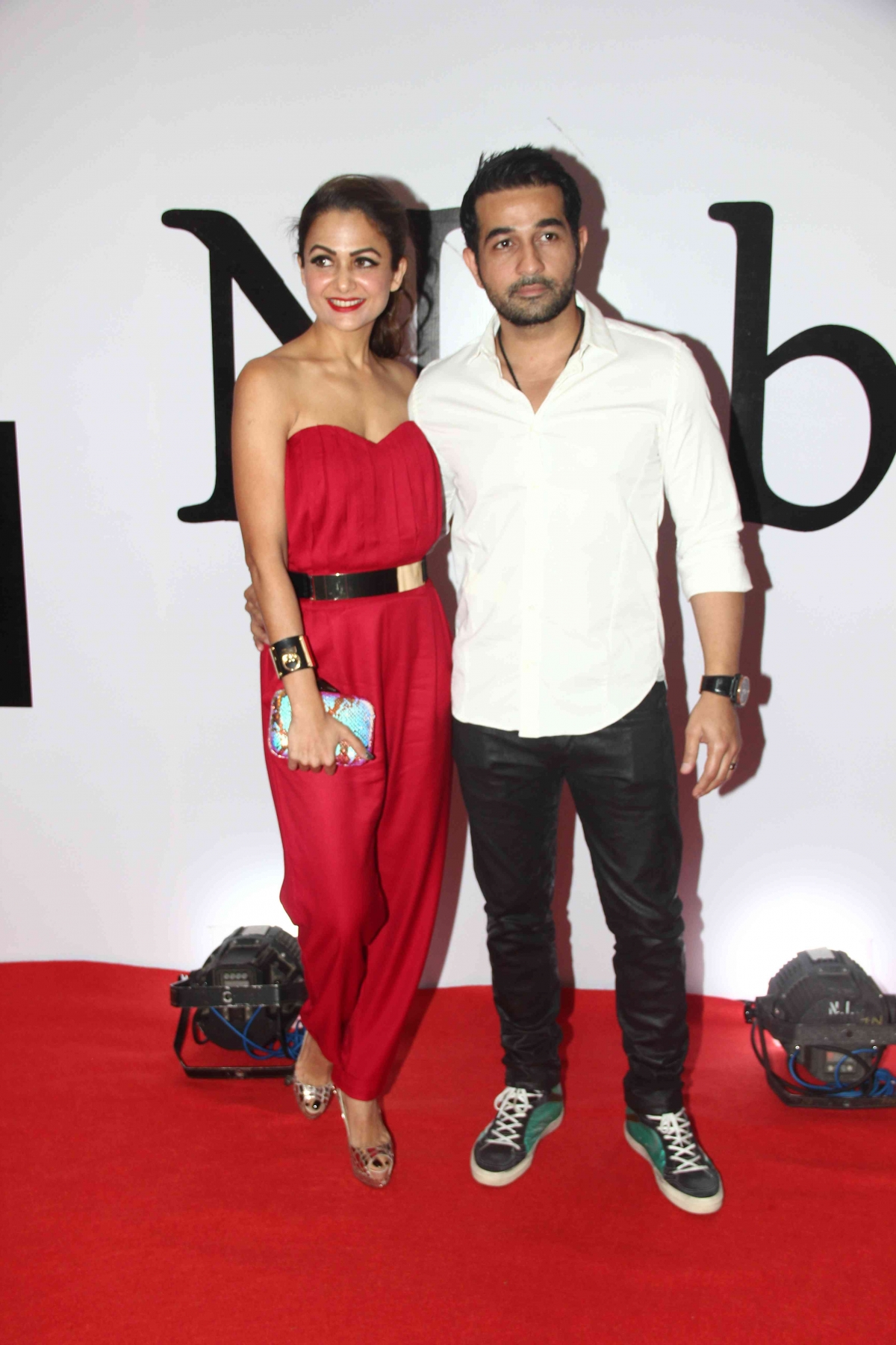 Amrita Arora with Husband