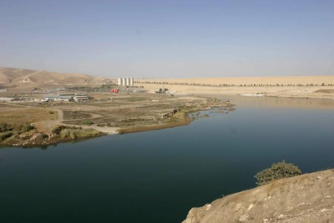 A view of the Mosul Dam on the Tigris River in Mosul, 390 km (240 miles) northwest of Baghdad.