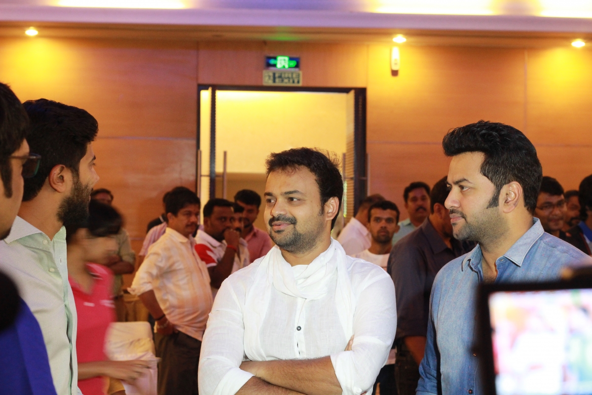 Dulquer Salmaan, Kunchacko Boban and Indrajith