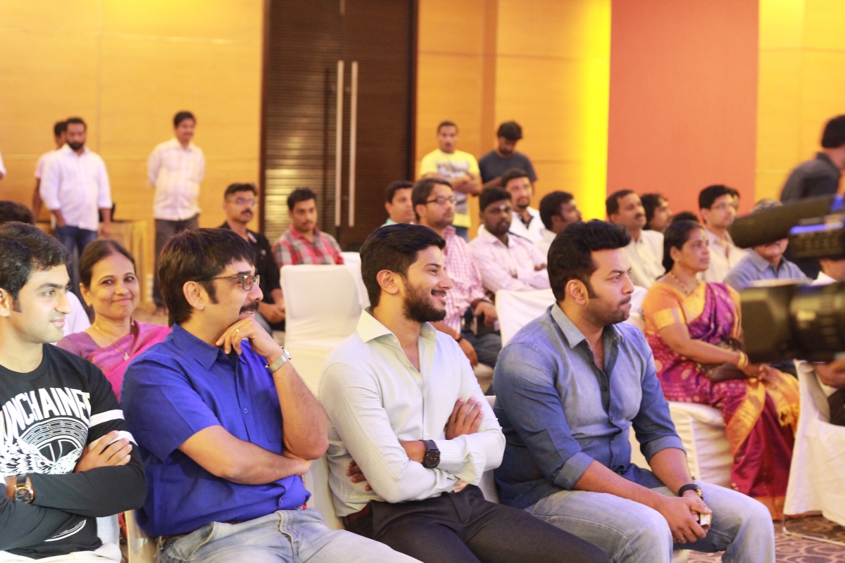 Rahul Madhav, Vineeth, Dulquer Salmaan and Indrajith