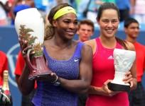 Serena Williams and Ana Ivanovic
