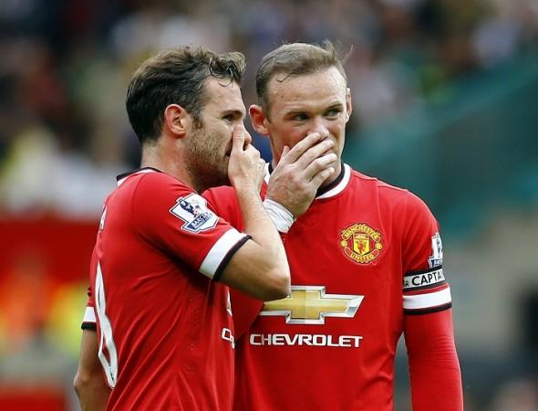 Wayne Rooney and Juan Mata could not do enough to prevent Manchester United from slumping to a defeat against Swansea Manchester United Wayne Rooney Juan Mata