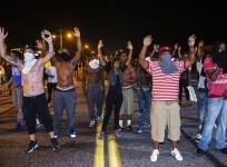 Protests in Ferguson over Killing of Black teen