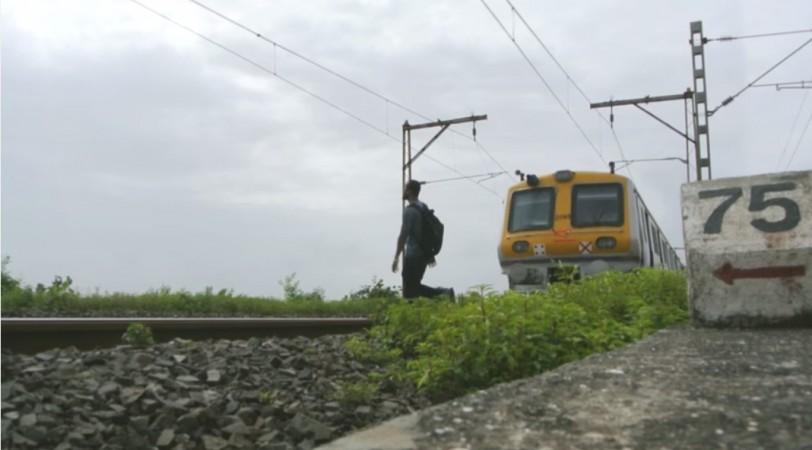 A boy performed the train sequel from the film
