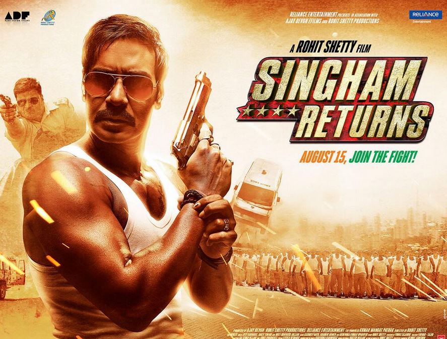 Singham Returns Poster Singham Returns Poster