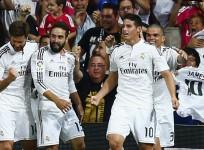 James Rodriguez Real Madrid Carvajal Pepe Ramos