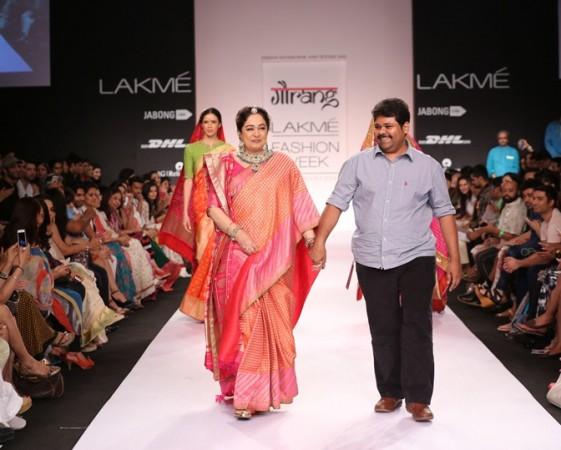 Gaurang with actress Kiran Kher