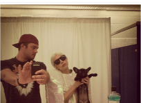 Lady Gaga and Taylor Kinney