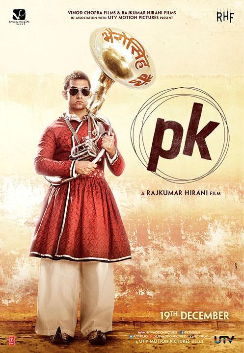 Aamir Khan poses in Rajasthani attire for 'P.K.' poster Aamir Khan poses in Rajasthani attire for 'P.K.' poster