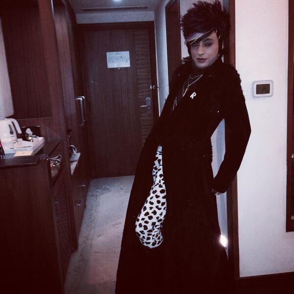 Indian designer Rohit Verma strikes a pose Indian designer Rohit Verma