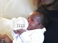 Three Day Old Amara Chiedozie learned to feed herself