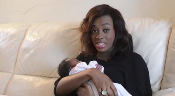 Onyi Chiedozie and baby Amara Chiedozie Onyi Chiedozie and baby Amara Chiedozie