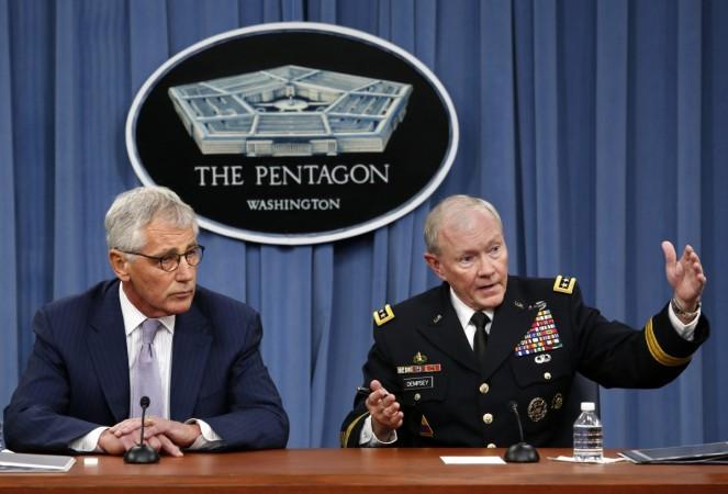 chuck hagel, general martin dempsey