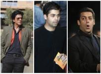 Shah Rukh Khan, Karan Johar, Salman Khan
