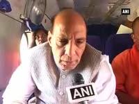 rajnath-singh-takes-aerial-survey-of-flood-affected-areas-in-up
