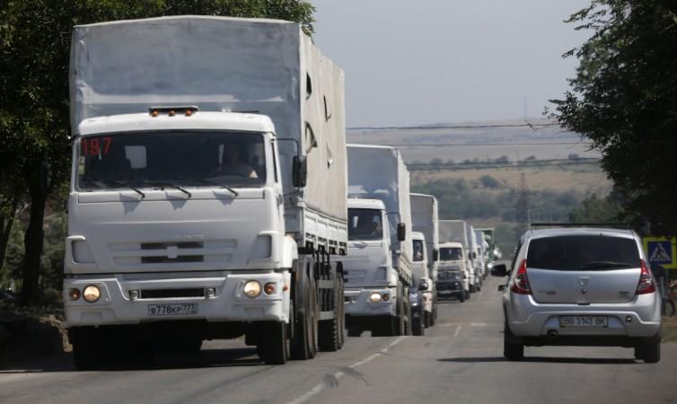 Russia plans to send second aid convoy even as the controversy surrounding the first batch of Russian Trucks has escalated tensions. Russian aid convoy of nearly 300 trucks entered the Ukrainian border despite Kiev's objection as reports of artillery fired inside Ukraine.