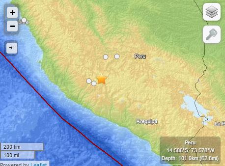 Peru Earthquake