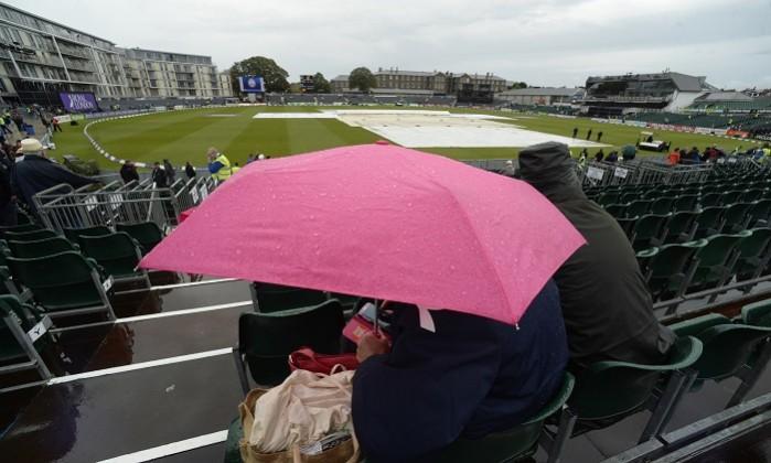 Rain played spoilsport as the 1st ODI was called off Bristol England vs India Rain